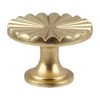 Ruiao 1-1/3 inch Gold Cabinet Knobs Drawer Pulls Kitchen Cabinet