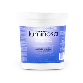 Milano Care Luminosa Bleach Powder – Dust Free Blue Lightening Powder – Quick Hair Bleaching Powder for Highlights, Balayage and Lightening-Lifts up to 7 Level