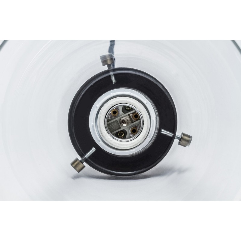 Jackson 1-Light Pendant, Antique Brass, Bronze Accent, Glass Shade,64750