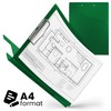 Netuno Clipboard Folder A4 with Clip Light Green Clipboard DIN