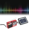 Radio FM AM SW Portable Radio Support Solar Battery Charging