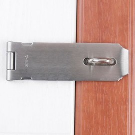 Stainless Steel Hasp Latch with Padlock Eye, 5-inch RD-12621 2ea