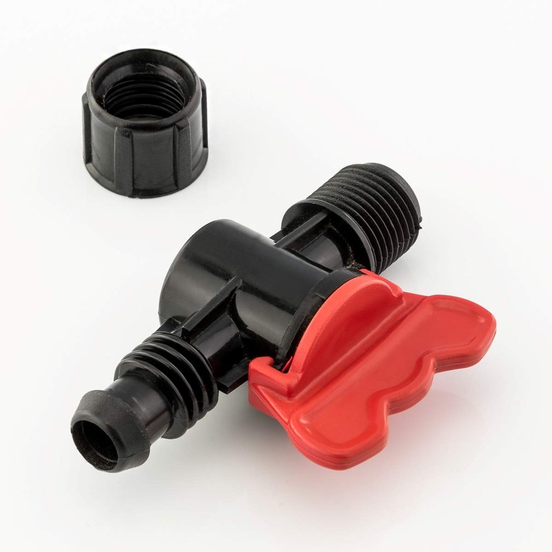 LST 10x Shut-Off Valve Ball Valve PE Pipe for Drip