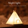 Night Lamp Timing Function Portable Rechargeable LED Bedside Night Light