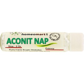 homeomart.com homeomart.com Aconite Napellus Homeopathy Pellets (Pills) in 1M Potency, Pack of 2