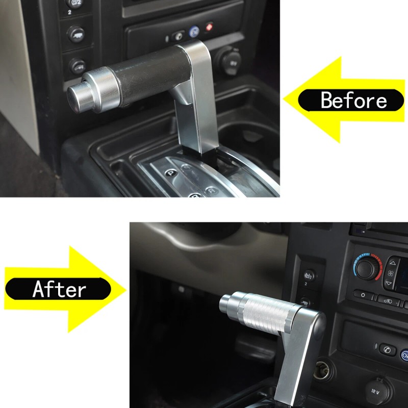 MXtech-23 Aluminum Center Console Gear Shifter Cover For Hummer H2