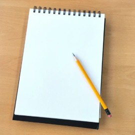 Stationery and Office Supply Notebook for school, and desk organization, writing planning or paper accessory, and Desk, Everyday Use, Travel, Home, Option 16