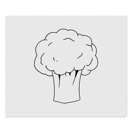 2 x 'Broccoli' Microfibre Lens/Glasses Cleaning Cloths (LC00032071)