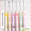 YHSMFCL 12Pcs Cute Fruit Retractable Gel Pens 0.5mm Black Ink