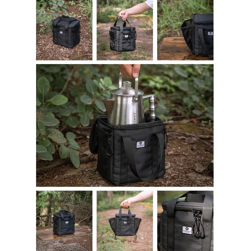 CAMPINGMOON Camping Multi Gear Box S Portable Storage Case for