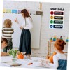 jojofuny Voice Level Sticker Wall Decor for Classroom Rules Vibrant