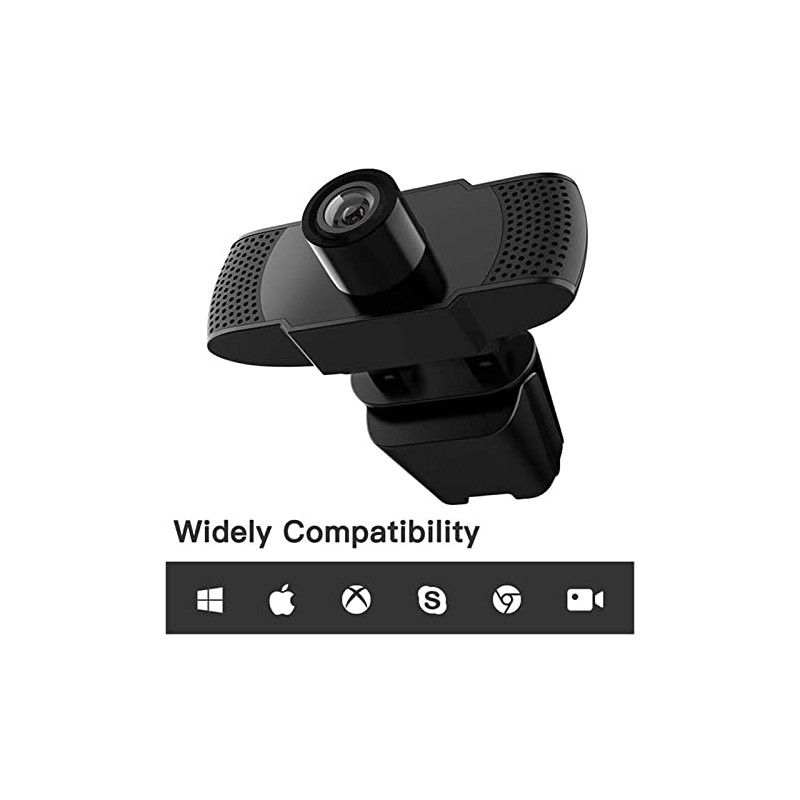 USB Webcam 1080P Web Camera with Microphone for PC HD