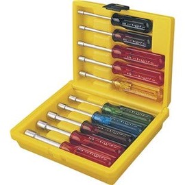 Xcelite HS6-18 Inch Nutdriver Set 10 pc. Full Hollow Shaft