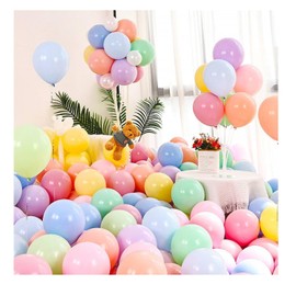Latex Balloons, 100 Pieces, 10 Inch Decoration, Round Balloons, Birthday, Party Decoration, Festivals, Events, Decorations, Graduations, Openings, Anniversaries, Weddings, Christmas, Celebrations,