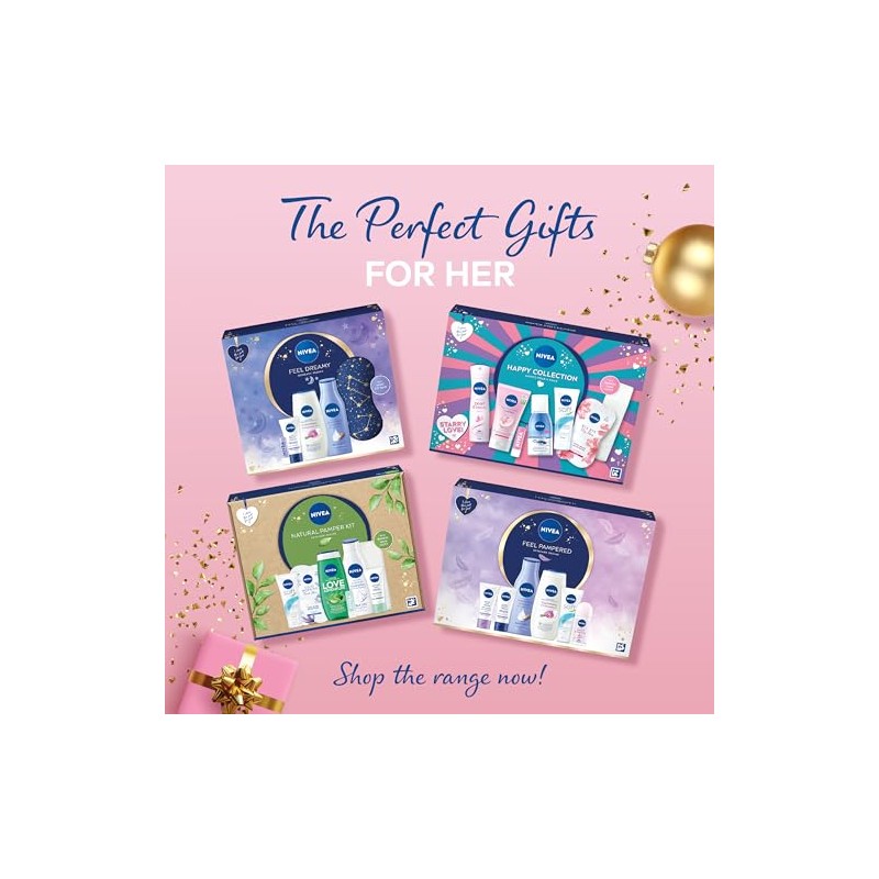 NIVEA Feel Dreamy Skincare Regime Gift Set, Women's Gift Set