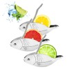 HyzaPhix 3pcs Lemon Juicer, Manual Lemon Squeezer Portable Lime Juicer,