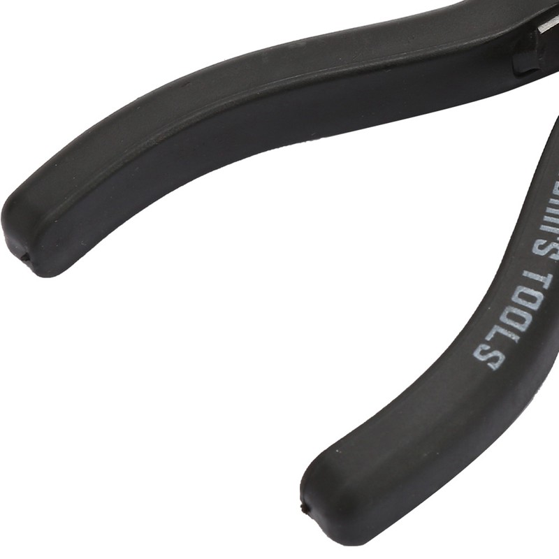 6'' High Carbon Steel Slimline Bent Nose Pliers Round Curved