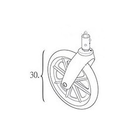 Replacement Basket - for Drive Rollator Model 750N - D-Lite Rollator