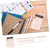 Operitacx Electronic Calculator Pocket Calculator Office Computing Tool Desktop Decor