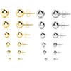 12 Pairs Tiny Earrings Stainless Steel Stud Endless Small Earrings