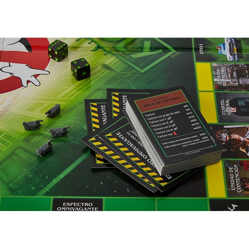 Monopoly Ghostbusters Board Game: 2-6 Players, Ages 8+