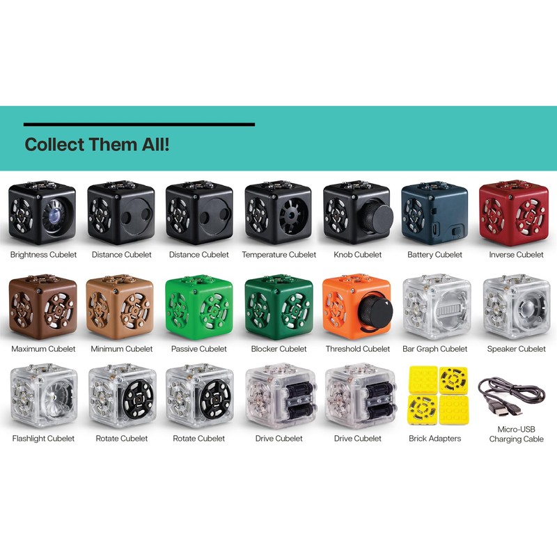 Modular Robotics Cubelets Robot Blocks - Cubelets Distance Robot Cube