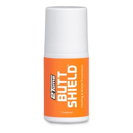 2Toms ButtShield, All-Day Anti Chafe and Blister Prevention, Waterproof and Sweatproof Protection from Saddle Sore Chafing and Skin Irritation, 1.5 Ounce Bottle