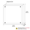 Sezanrpt Acrylic Mini Frame 5 x 5 cm, Pack of