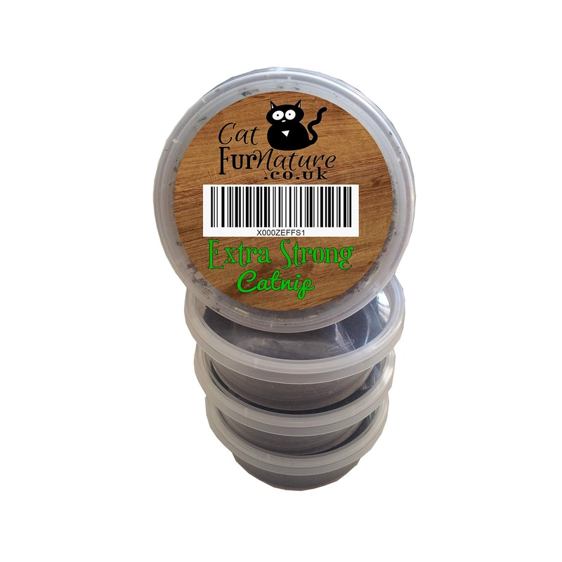 Cat Grass Kits x3 and Extra Strong Catnip x1 By