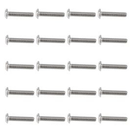 Briny River 20pcs Saddle Intonation Screws M3x14mm Stainless Steel Compatible with Wilkinson Tremolo Saddles