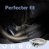 GSTP 6AN SS Transmission Cooler Hose Line Kitting Stainless Steel