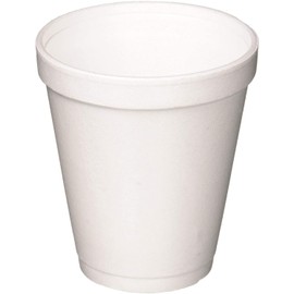 DART White Foam Cups 16 OZ 2 Packs of 25 (50 Cups) (See More Size Options)