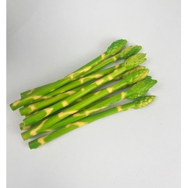 AntranStore 10 Pcs Simulation Asparagus Ornaments Props Realistic Plastic Vegetables Room Bedroom Office Party Supermarket Model