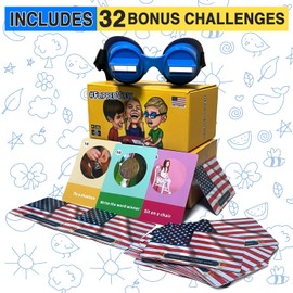 ULTRA KART Flipped View Upside Down Goggles Hilarious Kids & Family Game Great for Parties, Birthdays Ages 8+