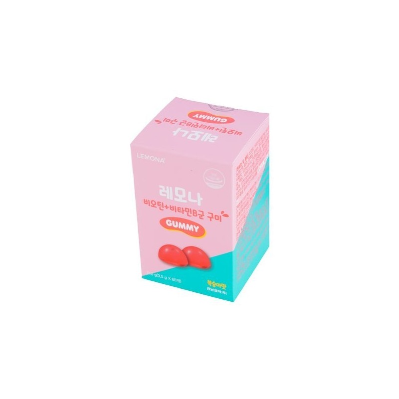 Lemona Biotin + Vitamin B Complex Gummies (3.5g, 60 pieces)