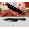 Dockorio Kitchen Knife Set with Block, 19 PCS High Carbon