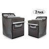 2Pack Washing machine cover,Fit for Outdoor Top Load and Front