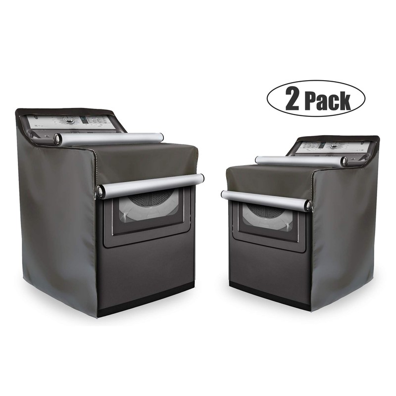 2Pack Washing machine cover,Fit for Outdoor Top Load and Front