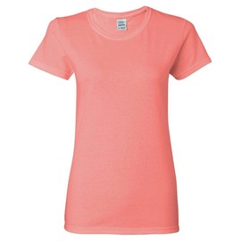 Gildan mens Heavy Cotton 5.3 oz. T-Shirt(G500)-CORAL SILK-S