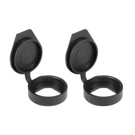 sourcing map Pack of 2 Rubber Dust Protection Waterproof Caps Cam Lock 22 mm Diameter