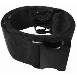 LAMBOX Walking Transfer Gait Belt and Standing Aids with Quick Release Buckle for Seniors, Elderly, Caregiver, Nurse, Therapist (Black 60")