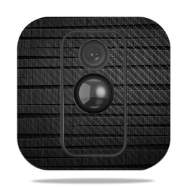MightySkins Carbon Fiber Skin for Blink XT Outdoor Camera - Carved Wood | Protective, Durable Textured Carbon Fiber Finish | Easy to Apply, Remove, and Change Styles | Made in The USA