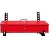 LARIN MTB-28R Red 28" Tractor Metal Tool Box, Heavy Duty