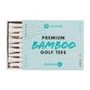 OCEANTEE PREMIUM BAMBOO T-795 Golf Tee, Boxed, Steped, 2.3 inches