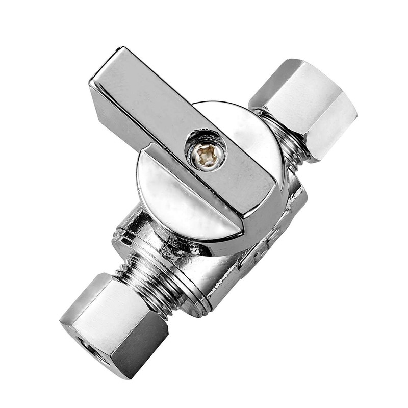 Minimprover 2 Pack Premium Brass 1/4" Compression x 1/4" Compression