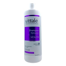 Vittal Shampoo Matizador Violeta - Matiza Rayos Y Canas 1l