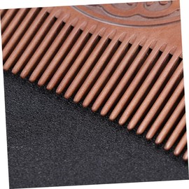 Healvian Unique Carving Wooden Hair Comb Sandalwood Scalp Comb for Comfortable Massage and Hair