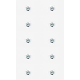 Rotary 10 Pack Flange Serrated Lock Nut Fits Bad Boy 013-5300-00 1/2"-13