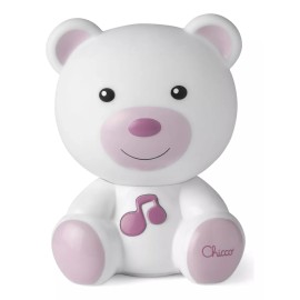 Chicco Lámpara Osito Dulces Sueños, Color Rosa