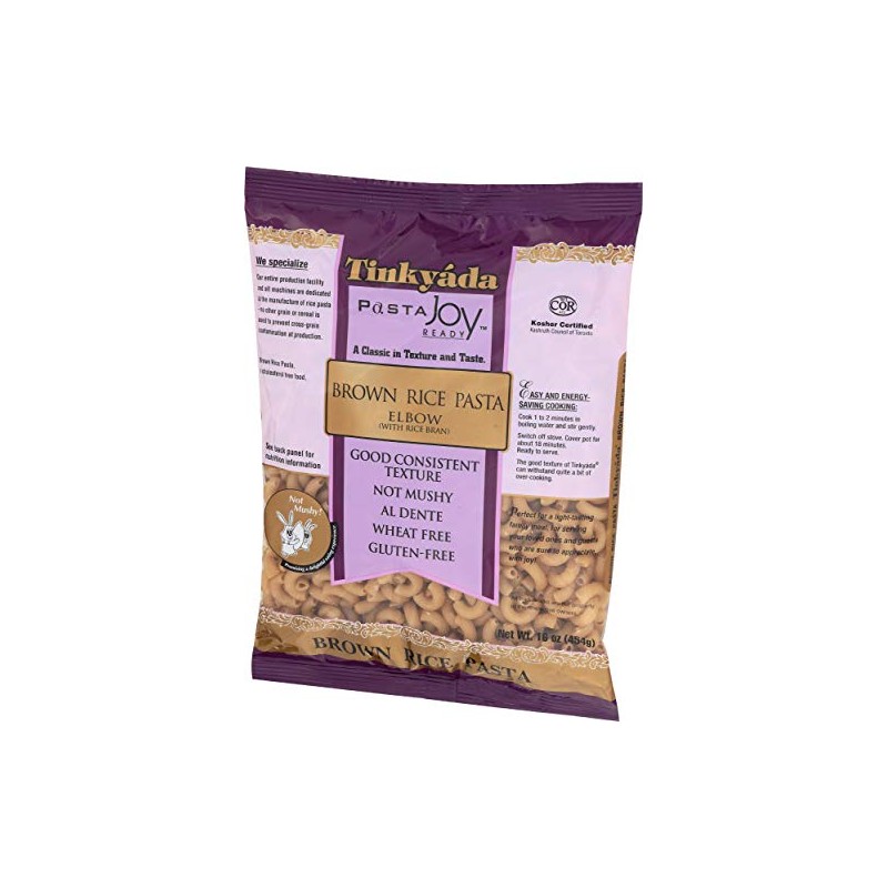 Tinkyada Pasta Brown Rice Elbow, 16 oz